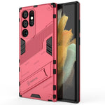 Punk Armor 2 in 1 PC + custodia per telefono antiurto in TPU con supporto invisibile, For Samsung Galaxy S22+ 5G, For Samsung Galaxy S22 Ultra 5G, For Samsung Galaxy S22 5G