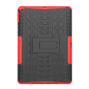 Tyre Texture TPU + custodia antiurto per PC con supporto, For iPad 10.2 2021 / 2020 / 2019, For Galaxy Tab S6, For Huawei MediaPad M5 Lite 8, For Amazon Kindle Fire HD 10 2019