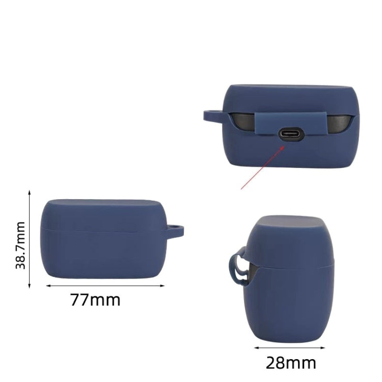 Custodia protettiva per auricolari in silicone, For Jabra Elite 3