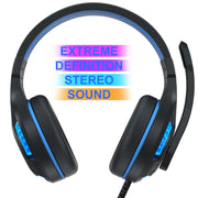 SADES MH603 Cuffie da gioco regolabili con porta da 3,5 mm con microfono