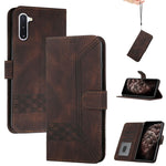 Custodia per cellulare in pelle con vibrazione Cubic Skin Feel, For Samsung Galaxy Note10, For Samsung Galaxy Note10+, For Samsung Galaxy Note20, For Samsung Galaxy Note20 Ultra