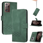 Custodia per cellulare in pelle con vibrazione Cubic Skin Feel, For Samsung Galaxy Note10, For Samsung Galaxy Note10+, For Samsung Galaxy Note20, For Samsung Galaxy Note20 Ultra