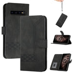Custodia per cellulare in pelle con vibrazione Cubic Skin Feel, For Samsung Galaxy S10, For Samsung Galaxy S10e, For Samsung Galaxy S10+, For Samsung Galaxy S20