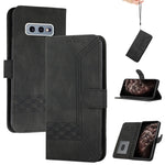 Custodia per cellulare in pelle con vibrazione Cubic Skin Feel, For Samsung Galaxy S10, For Samsung Galaxy S10e, For Samsung Galaxy S10+, For Samsung Galaxy S20