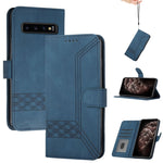 Custodia per cellulare in pelle con vibrazione Cubic Skin Feel, For Samsung Galaxy S10, For Samsung Galaxy S10e, For Samsung Galaxy S10+, For Samsung Galaxy S20