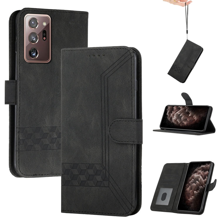 Custodia per cellulare in pelle con vibrazione Cubic Skin Feel, For Samsung Galaxy S21+ 5G, For Samsung Galaxy S21 FE 5G, For Samsung Galaxy S21 Ultra 5G, For Samsung Galaxy S22 5G