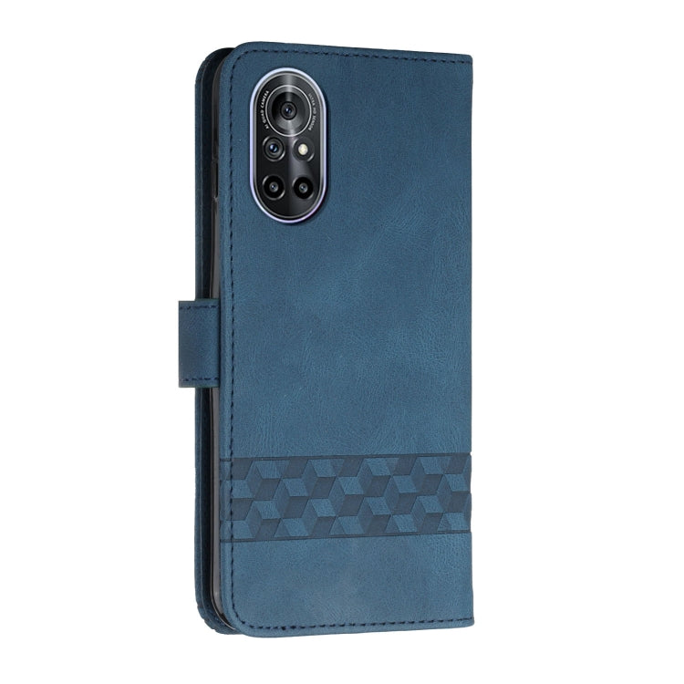 Custodia per cellulare in pelle con vibrazione Cubic Skin Feel, For Huawei nova 8, For Huawei nova 8i, For Huawei nova 8 SE, For Huawei nova 9, For Huawei P Smart 2019