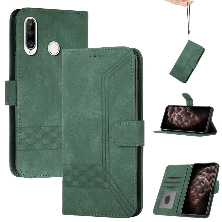 Custodia per cellulare in pelle con vibrazione Cubic Skin Feel, For Huawei P Smart Z, For Huawei P20 Lite, For Huawei P30, For Huawei P30 Lite, For Huawei P30 Pro