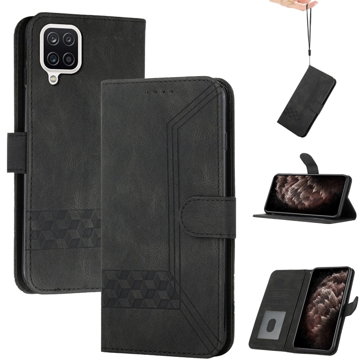 Custodia per cellulare in pelle con vibrazione Cubic Skin Feel, For Huawei P40, For Huawei P40 Lite, For Huawei P40 Lite E, For Huawei P40 Pro