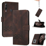 Custodia per cellulare in pelle con vibrazione Cubic Skin Feel, For Huawei P40, For Huawei P40 Lite, For Huawei P40 Lite E, For Huawei P40 Pro