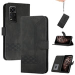 Custodia per cellulare in pelle con vibrazione Cubic Skin Feel, For Honor 50, For Honor 50 Pro, For Honor 50 SE, For Honor V40 4G