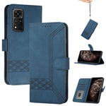 Custodia per cellulare in pelle con vibrazione Cubic Skin Feel, For Honor V40 5G