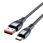 ADC-005 Cavo dati di ricarica rapida da USB a USB-C / Type-C da 6 A, 0.5m, 3m