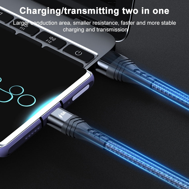Cavo USB a USB-C 6A ricarica rapida 0,5m e 3m