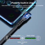 Cavo USB-C gomito 66W 6A nylon per iPhone 15 e 16
