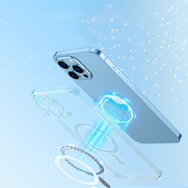 Custodia magnetica in vetro opaco per iPhone 12 e 13