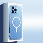 Custodia magnetica in vetro opaco per iPhone 12 e 13