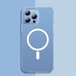 Custodia magnetica in vetro opaco per iPhone 12 e 13