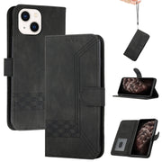 Custodia per cellulare in pelle con vibrazione Cubic Skin Feel, For iPhone 13 mini, For iPhone 13, For iPhone 13 Pro, For iPhone 13 Pro Max