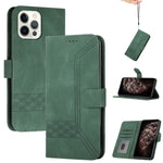 Custodia portafoglio in pelle per iPhone 13 con slot carte