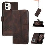 Custodia portafoglio in pelle per iPhone 12 mini