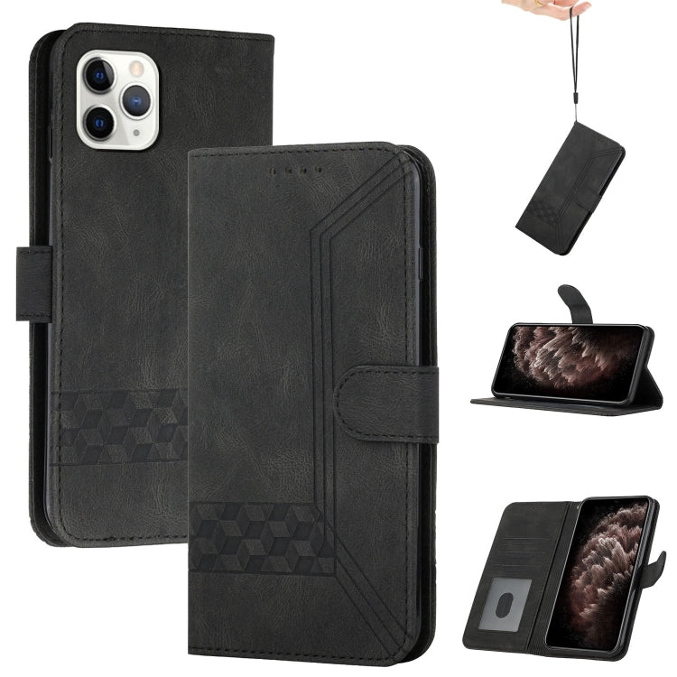 Custodia per cellulare in pelle con vibrazione Cubic Skin Feel, For iPhone 11 Pro, For iPhone 11 Pro Max, For iPhone X / XS, For iPhone XR