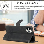 Custodia portafoglio in pelle per iPhone 11 Pro