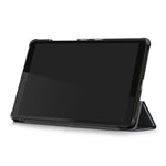 Per Lenovo Tab M8 Custer Texture Flip orizzontale Smart Custodia in pelle TPU con supporto a tre pieghe