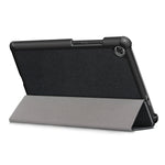 Per Lenovo Tab M8 Custer Texture Flip orizzontale Smart Custodia in pelle TPU con supporto a tre pieghe