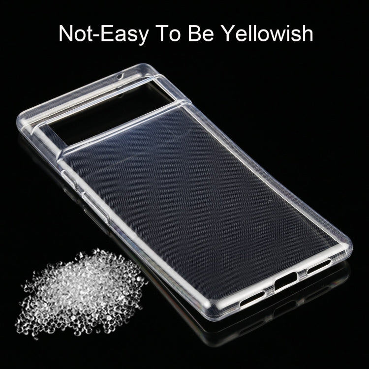 Custodia morbida per telefono in TPU trasparente ultrasottile da 0,75 mm, For Google Pixel 6