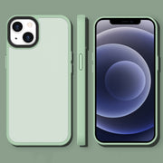 Custodia per telefono antiurto satinata traslucida, For iPhone 13