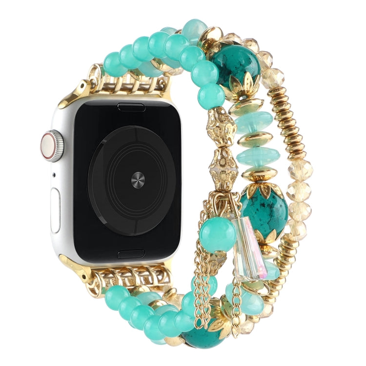 Cinturino con cinturino in perla per la serie Apple Watch, 7 41mm / 6&SE&5&4 40mm / 3&2&1 38mm, 7 45mm / 6&SE&5&4 44mm / 3&2&1 42mm