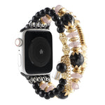 Cinturino con cinturino in perla per la serie Apple Watch, 7 41mm / 6&SE&5&4 40mm / 3&2&1 38mm, 7 45mm / 6&SE&5&4 44mm / 3&2&1 42mm