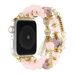 Cinturino con cinturino in perla per la serie Apple Watch, 7 41mm / 6&SE&5&4 40mm / 3&2&1 38mm, 7 45mm / 6&SE&5&4 44mm / 3&2&1 42mm