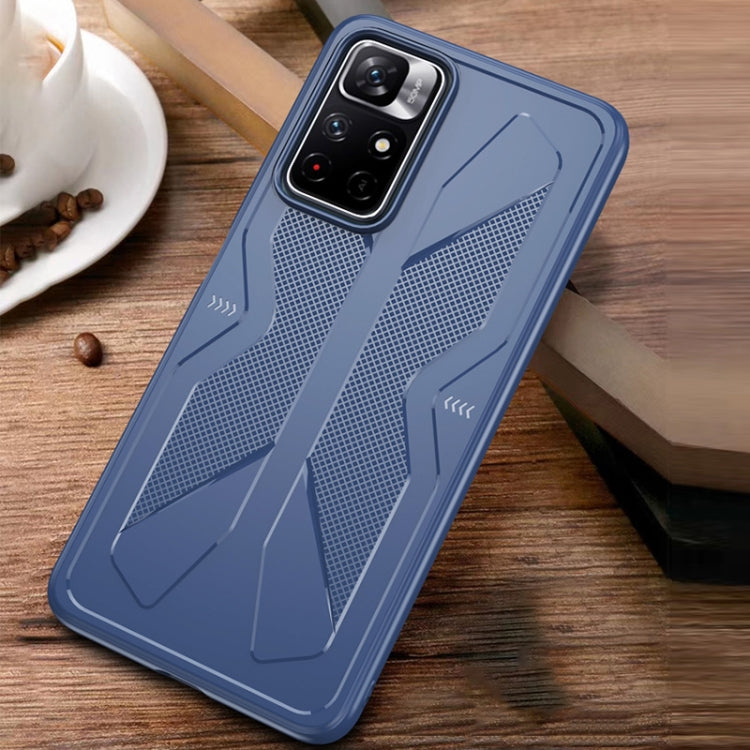 Custodia antiurto all-inclusive per telefono da gioco con raffreddamento in TPU, For Xiaomi Redmi Note 11 Pro, For Xiaomi Redmi Note 11
