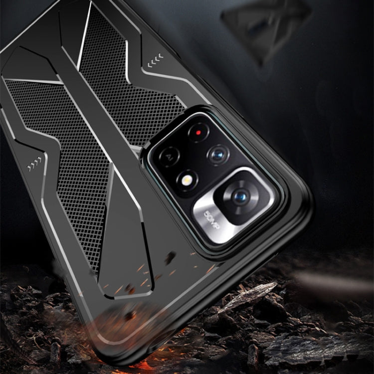 Custodia antiurto all-inclusive per telefono da gioco con raffreddamento in TPU, For Xiaomi Redmi Note 11 Pro, For Xiaomi Redmi Note 11