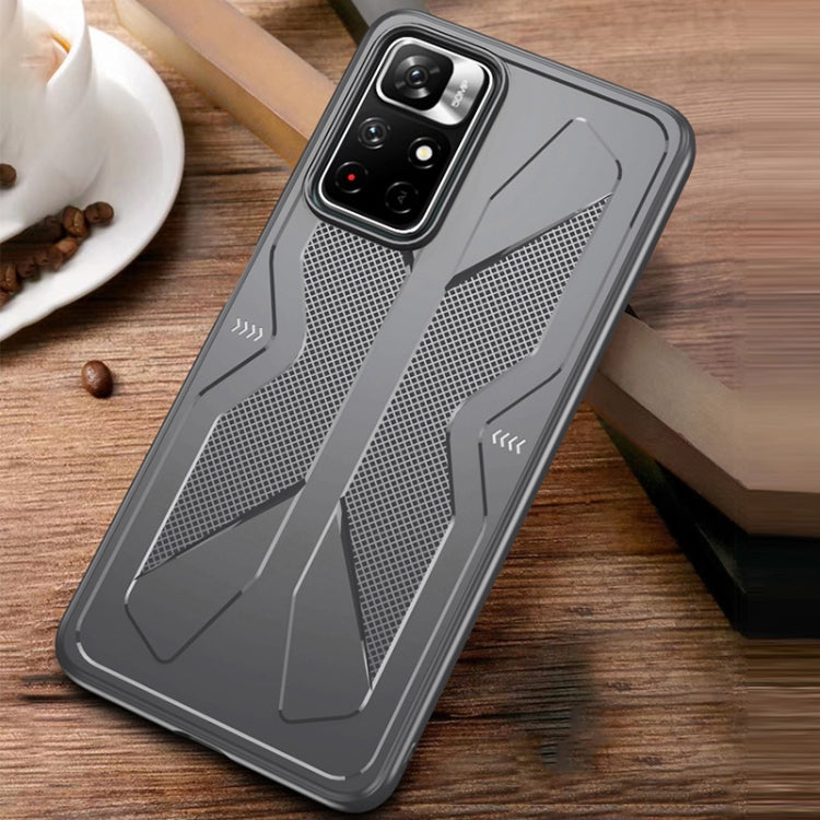 Custodia antiurto all-inclusive per telefono da gioco con raffreddamento in TPU, For Xiaomi Redmi Note 11 Pro, For Xiaomi Redmi Note 11