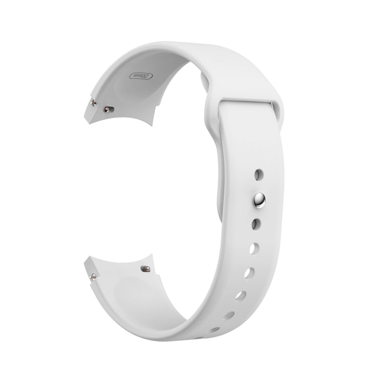 Per Samsung Galaxy Watch4 40 e 44 mm/Watch4 Classic 42 e 46 mm cinturino in silicone con fibbia inversa