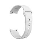 Per Samsung Galaxy Watch4 40 e 44 mm/Watch4 Classic 42 e 46 mm cinturino in silicone con fibbia inversa