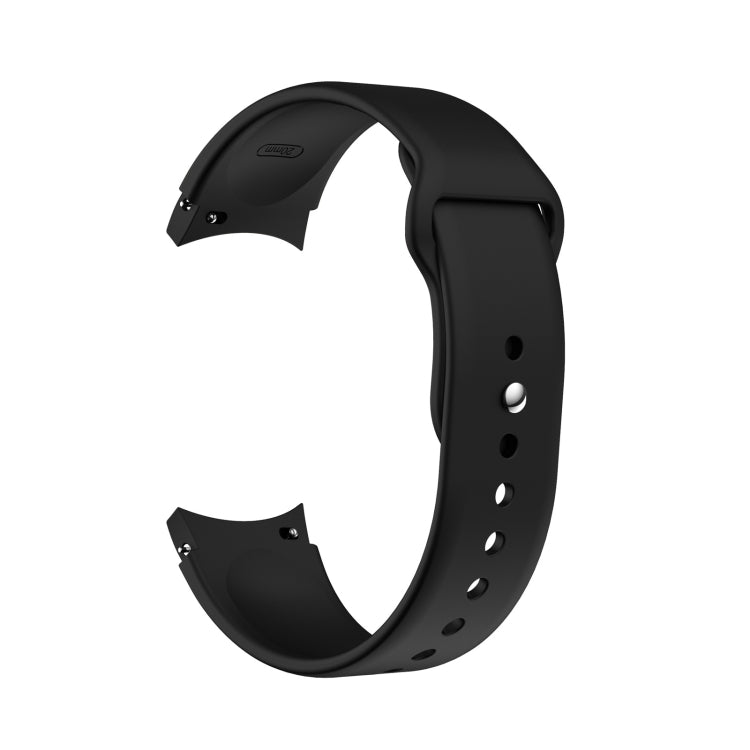 Per Samsung Galaxy Watch4 40 e 44 mm/Watch4 Classic 42 e 46 mm cinturino in silicone con fibbia inversa