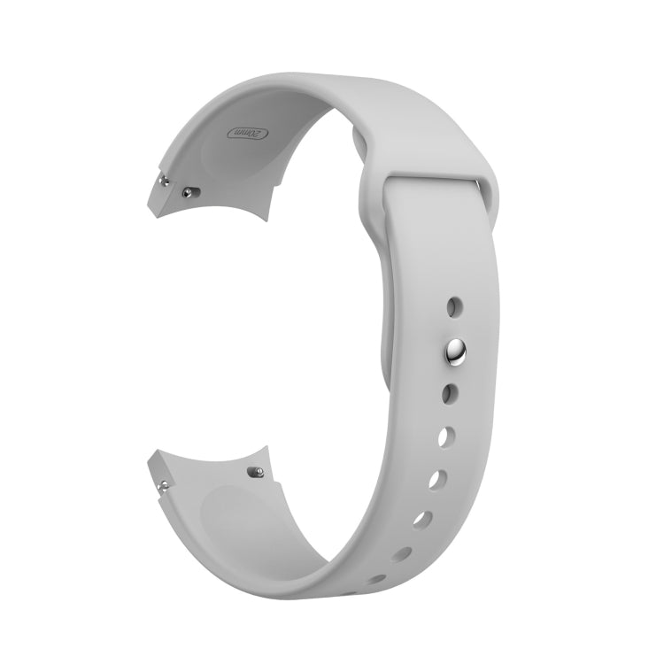 Per Samsung Galaxy Watch4 40 e 44 mm/Watch4 Classic 42 e 46 mm cinturino in silicone con fibbia inversa