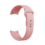 Per Samsung Galaxy Watch4 40 e 44 mm/Watch4 Classic 42 e 46 mm cinturino in silicone con fibbia inversa