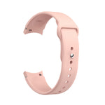 Per Samsung Galaxy Watch4 40 e 44 mm/Watch4 Classic 42 e 46 mm cinturino in silicone con fibbia inversa