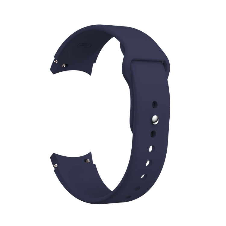 Per Samsung Galaxy Watch4 40 e 44 mm/Watch4 Classic 42 e 46 mm cinturino in silicone con fibbia inversa