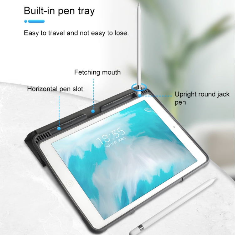 Custodia Flip per iPad con slot penna e supporto
