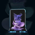 Custodia per telefono in pelle placcata, For Samsung Galaxy Z Flip3 5G, For Samsung Galaxy Z Fold3 5G