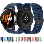 Cinturino con fibbia nera in silicone, For Huawei Watch GT 3 42mm