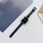 Cinturino in pelle per Apple Watch Series, 7 41mm / 6&SE&5&4 40mm / 3&2&1 38mm, 7 45mm / 6&SE&5&4 44mm / 3&2&1 42mm