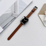 Cinturino in pelle per Apple Watch Series, 7 41mm / 6&SE&5&4 40mm / 3&2&1 38mm, 7 45mm / 6&SE&5&4 44mm / 3&2&1 42mm