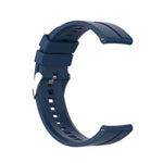 Cinturino con fibbia in silicone argento, For Huawei Watch GT 3 46mm/GT Runner